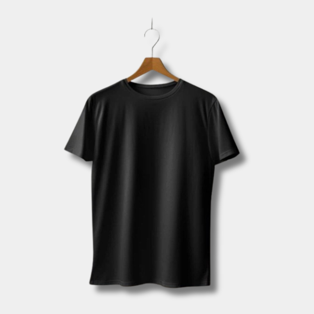 black tshirt printing