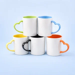 Heart Handle Color Mug